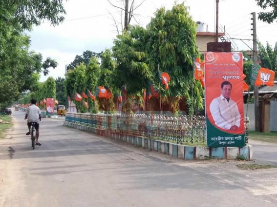 Udaipur city gears up to welcome Assam CM